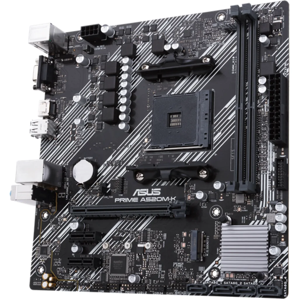 Imagen 3 de PRIME A520M-K mATX +2GLN+U3.2+M2 SATA6+4