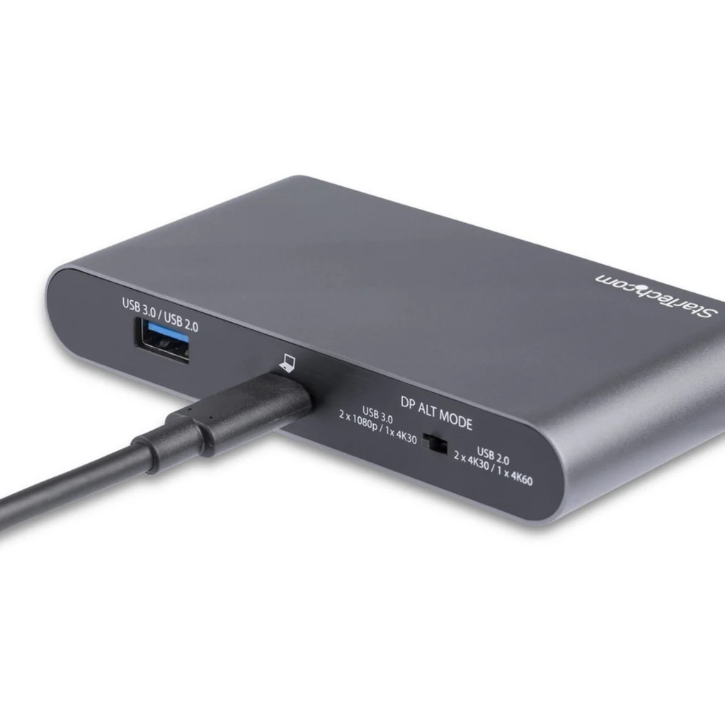 Imagen 3 de Docking Station StarTech Host USB-C, 4K 2*DP USB2.0 USB-A3.0 USB-C LAN p/2 Monit