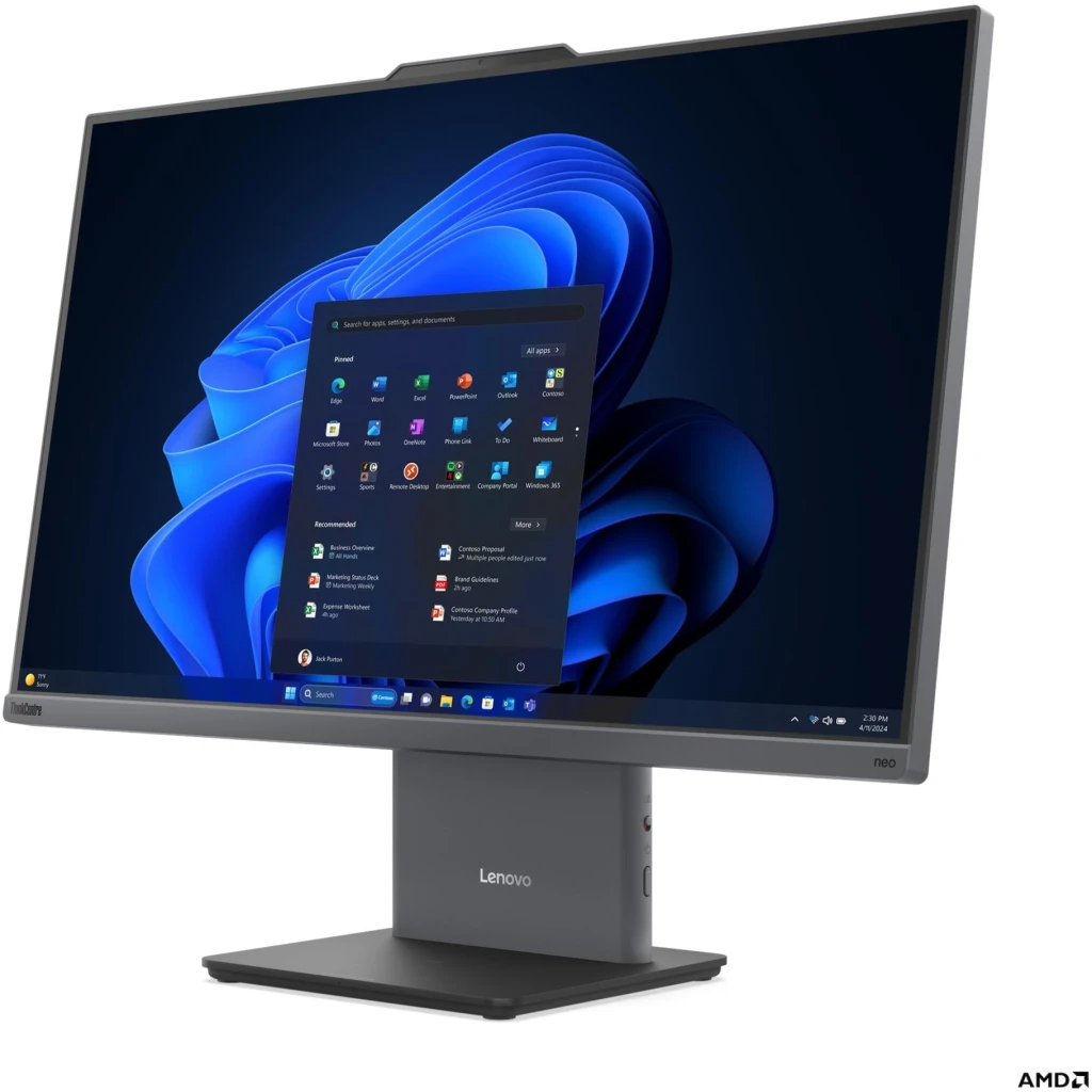 Imagen 9 de Computador Lenovo AIO ThinkCentre Neo 55a 24 G6 Ryzen 7 250 16GB 512GB 23.8"W11P