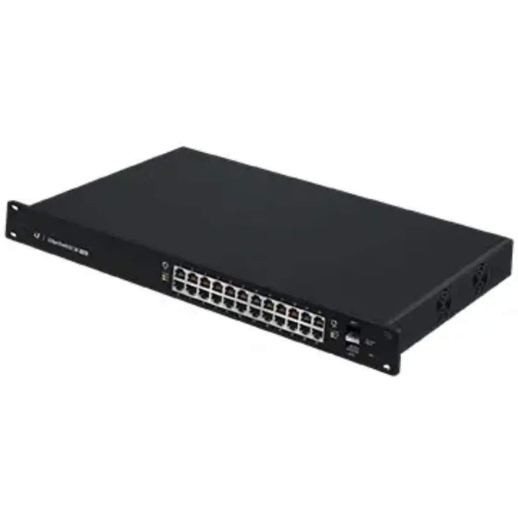 Imagen 1 de Switch Ubiquiti 24 Puertos EU Gigabit + 2 SFP, 250W switch PoE+