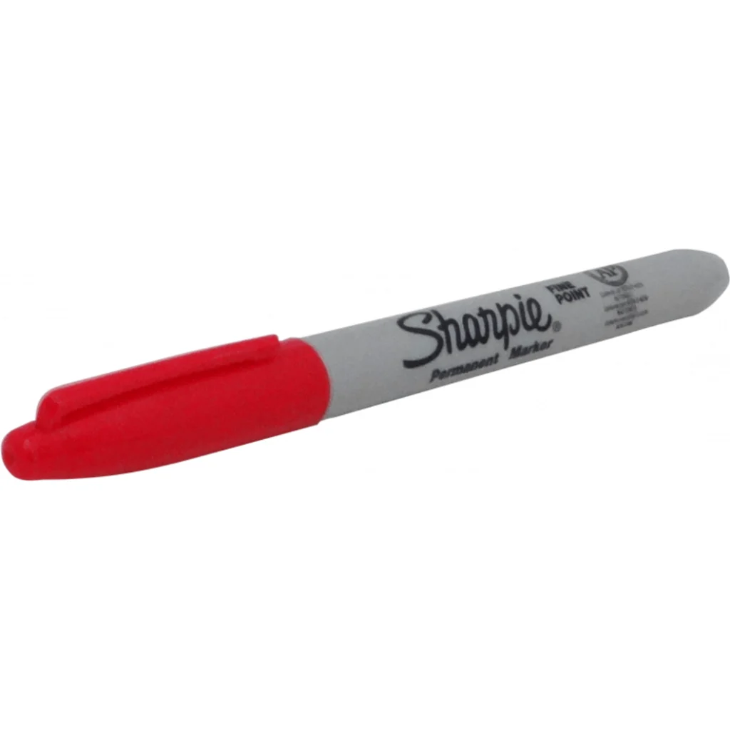 SHARPIE Fino Rojo Permanente Marcador Plumon unidad 1812766