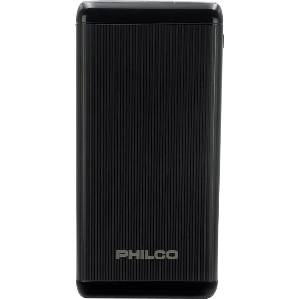Imagen 3 de POWERBANK PHILCO 10.000MAH / PD 22.5W BLK PMA8124BK