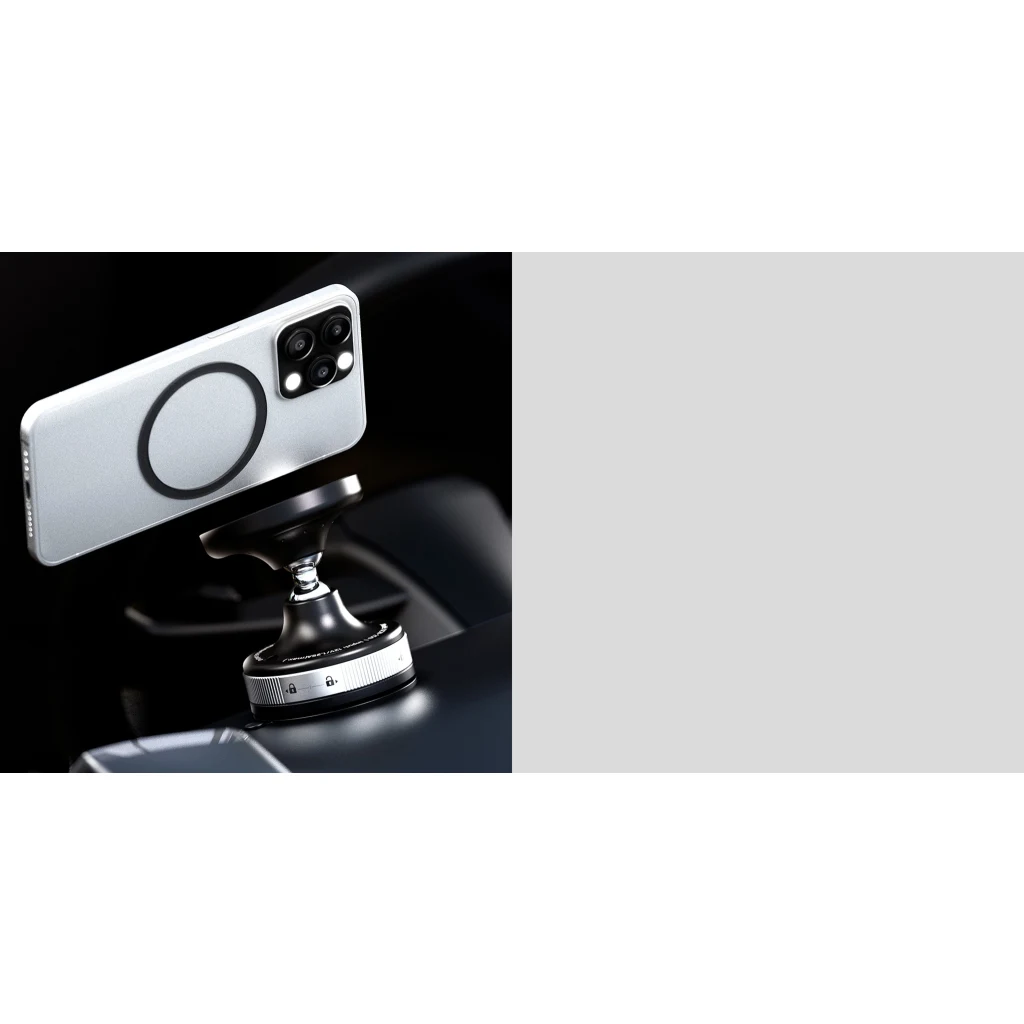 Imagen 17 de Klip Xtreme - Car wireless charging holder - 15 Watt - 24 pin USB-C - Cellular phone / Wireless earbuds / Apple AirPods / Apple Watch - Wireless - Para Smartphones - Vacuum Articulated