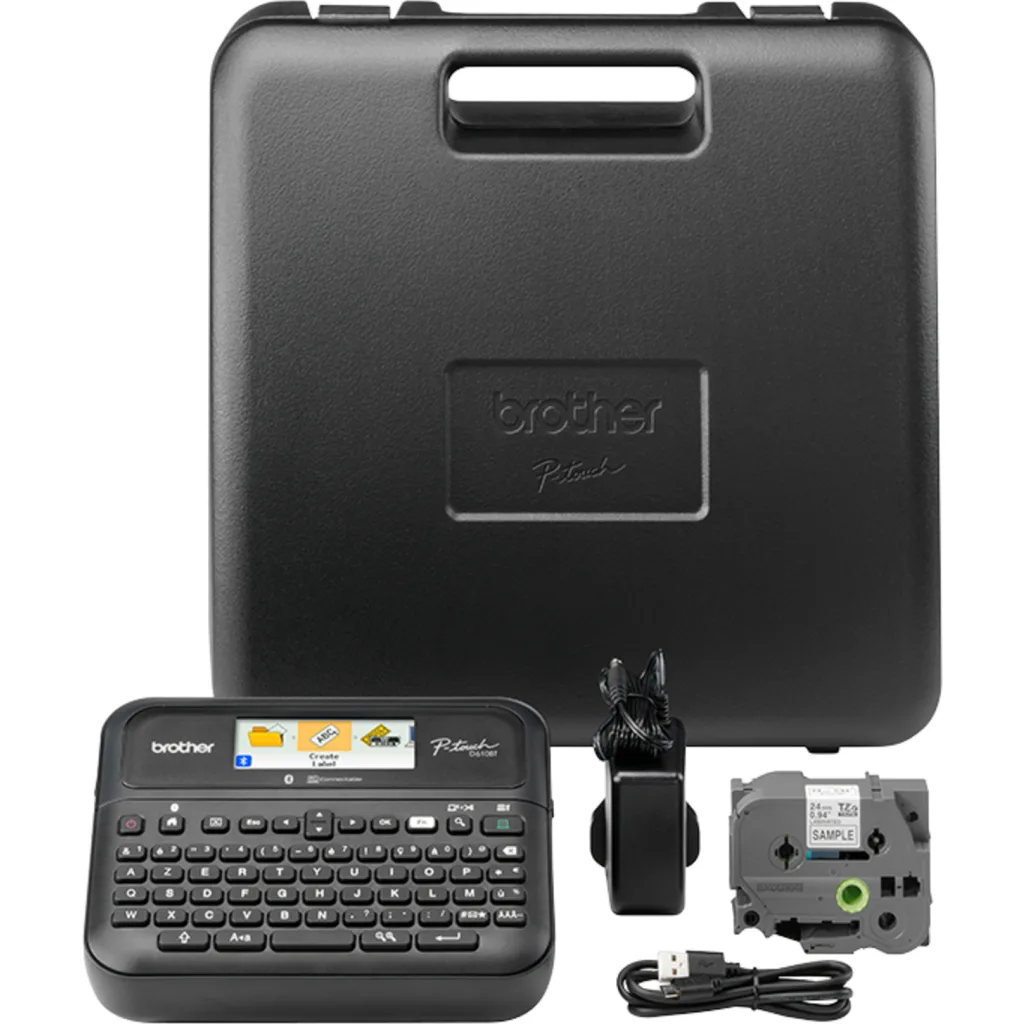 Imagen 7 de Rotuladora Brother PT-D610BTVP 24mm pantalla color conexion USB Bluetooth