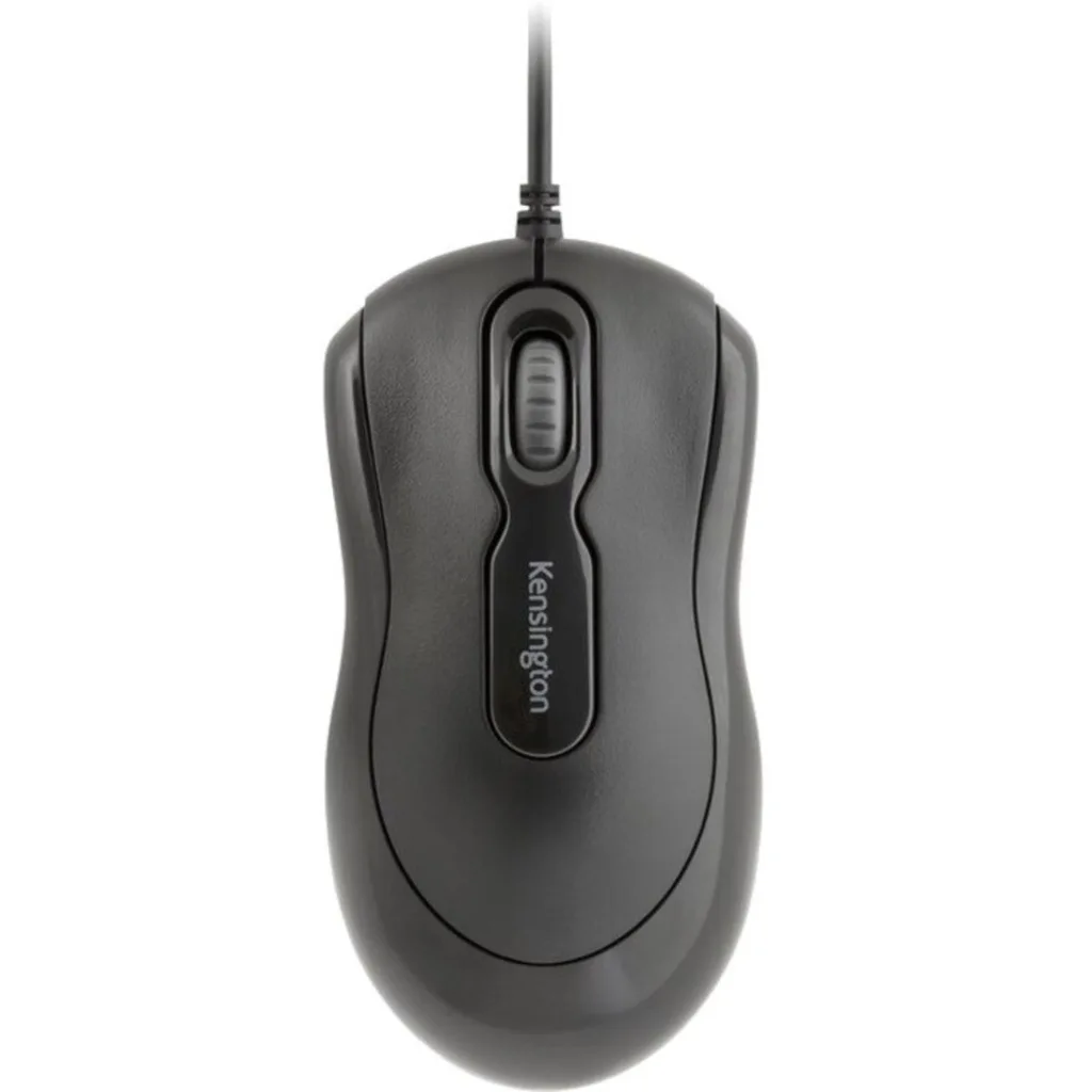 Mouse Alámbrico Kensington K72358 Óptico 2 Botones USB Color negro