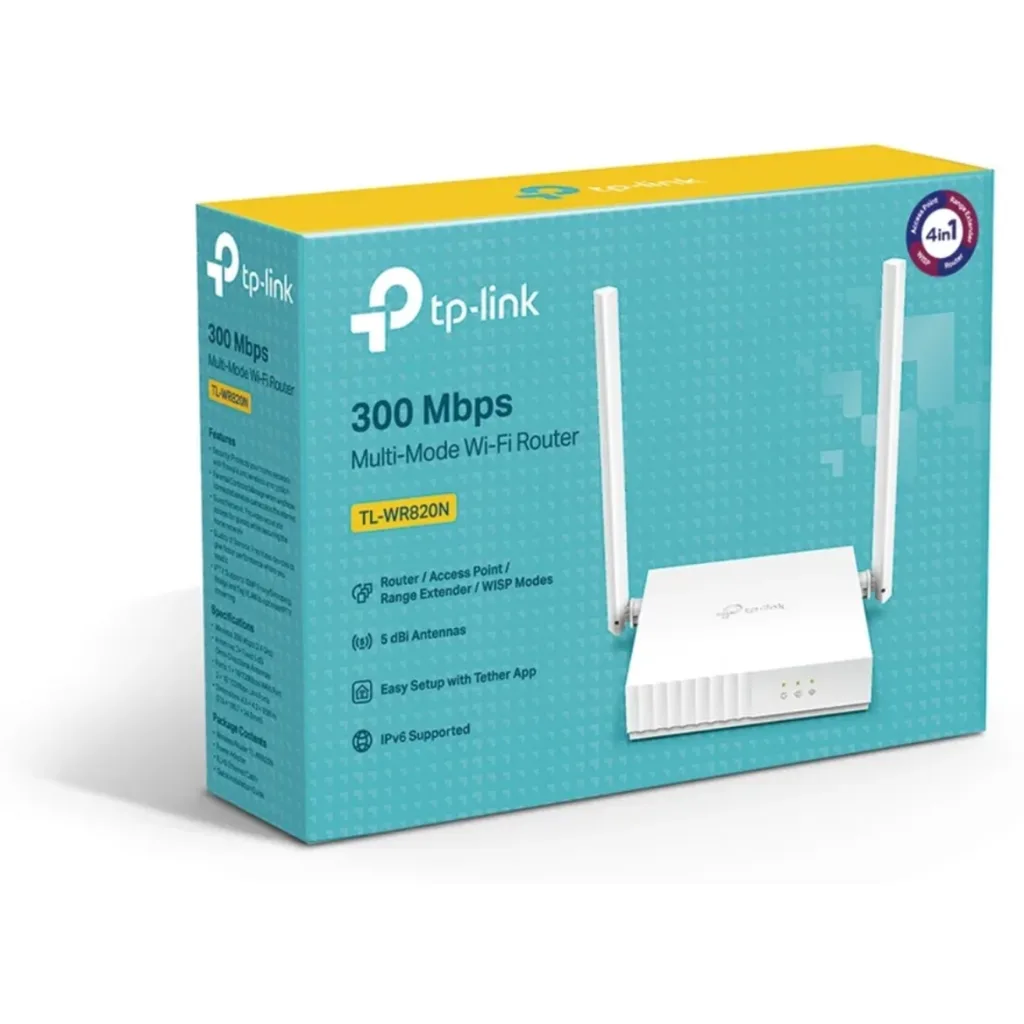 Imagen 3 de TP-LINK TL-WR820N - Enrutador inalambrico conmutador de 2 puertos 2,4 GHz