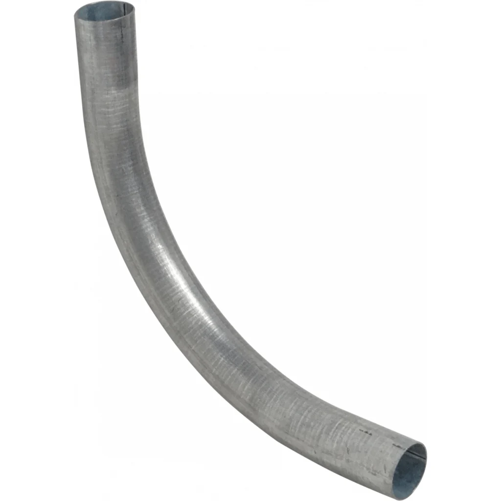 Imagen 1 de 40mm Galvanizado Codo para Conduit Rigido Metalico Curva