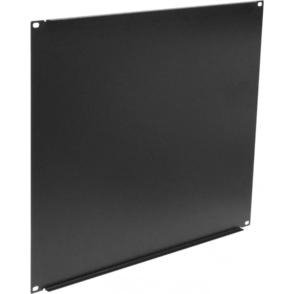 LINKMADE 9U 401mm Tapa Cubre Espacio Rack 19 Pulgadas Fierro Negro