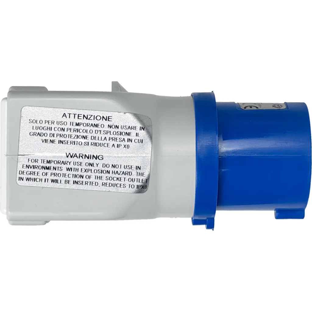 Imagen 1 de GEWISS industrial 1-Macho 16A 2-Enchufe-H 10A/16A 2P+T IP44 250V