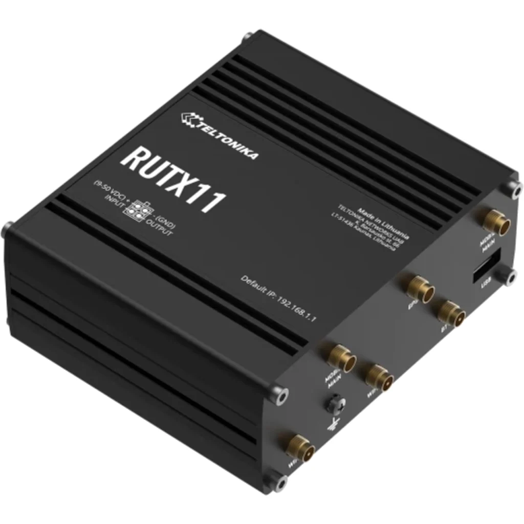 Router celular industrial Teltonika RUTX11, 4G LTE Cat6