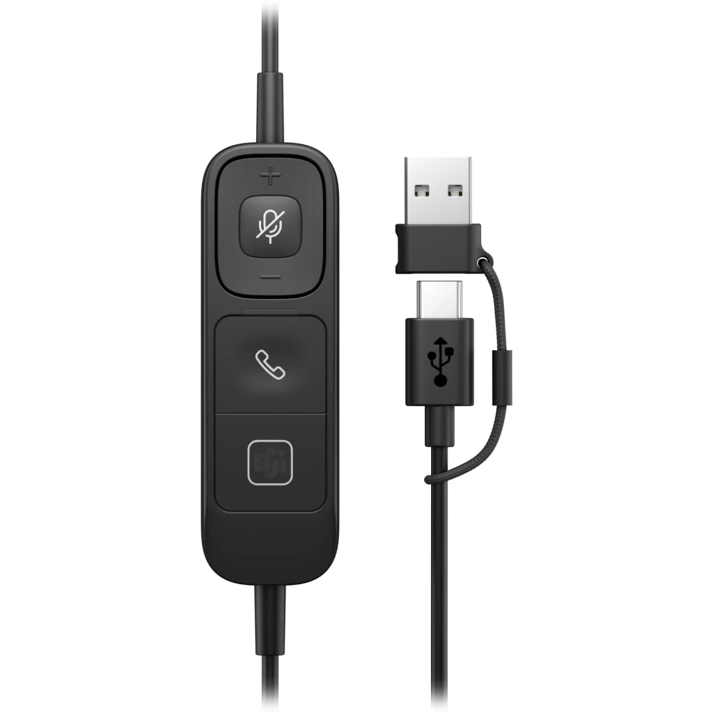 Imagen 8 de HP Poly Mission 625 Stereo USB Wired Headset HP Poly Mission 625
