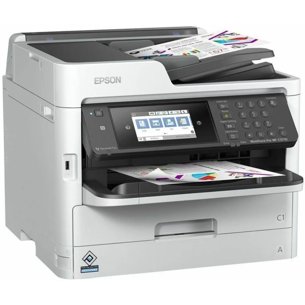 Imagen 1 de Impresora Multifunción Epson WorkForce Pro WF-C5810 Inyec. Tinta Color WiFi USB 