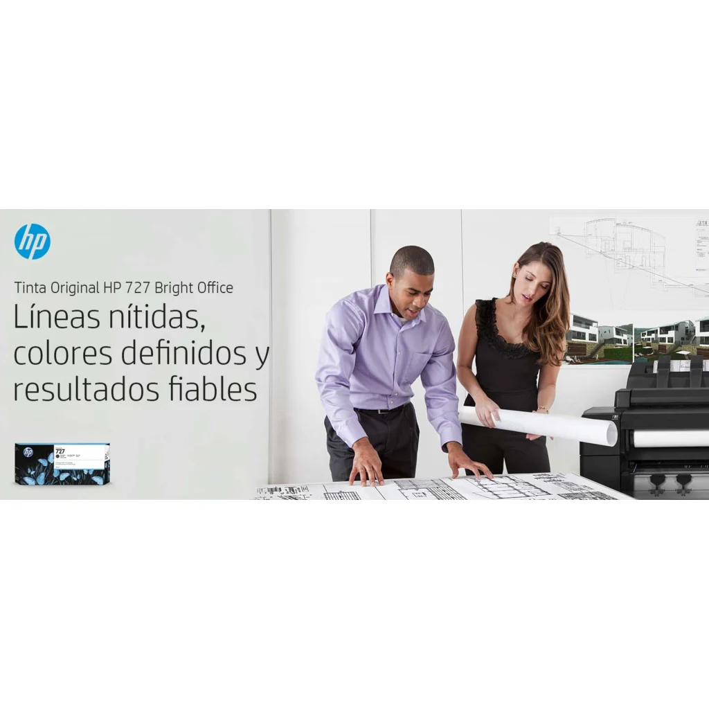Imagen 3 de Cartridge de Tinta HP Ink Cardridge HP 727 Gris 130ML 
