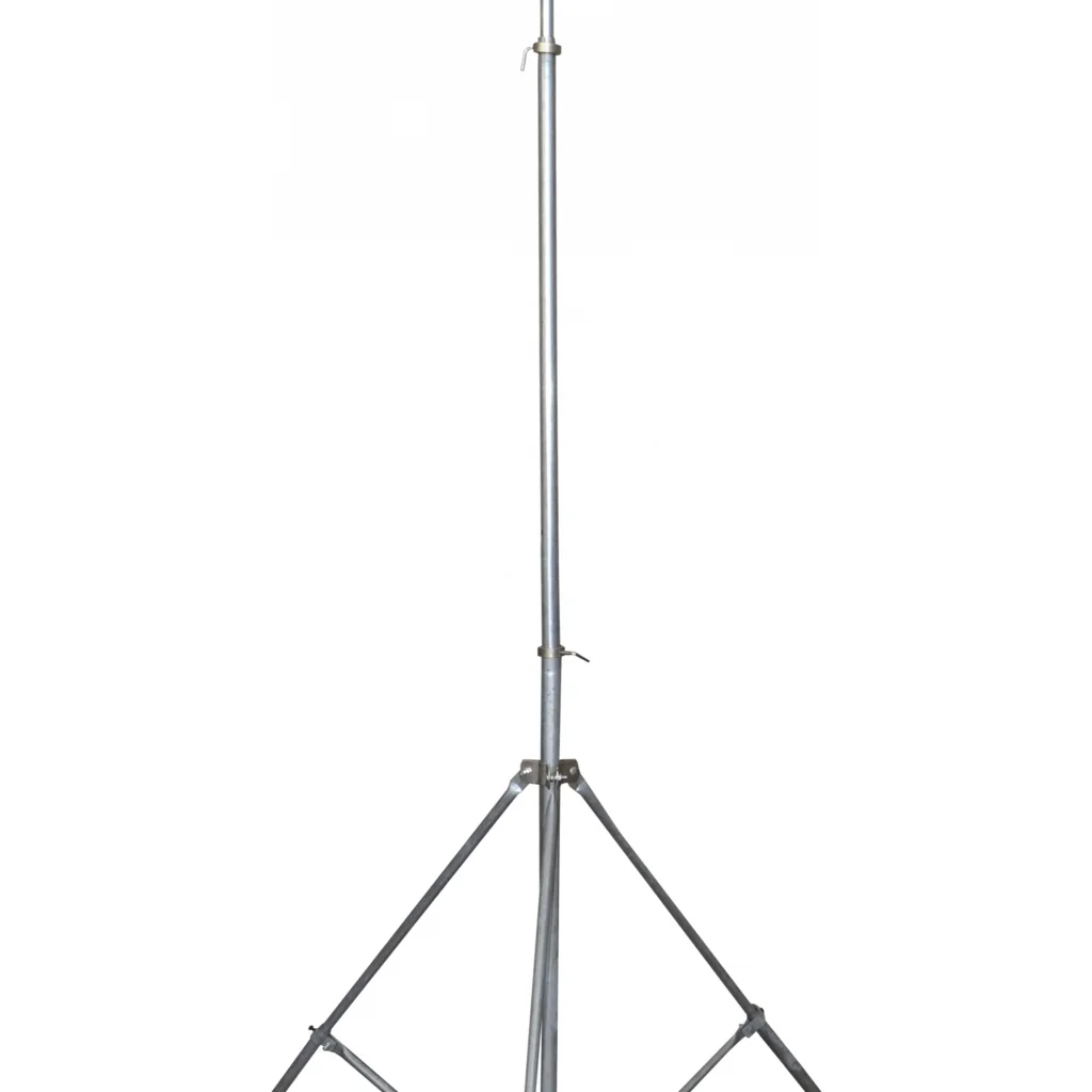 LINKMADE 3mt Mastil Liviano Telescopico Galvanizado No-req-piola