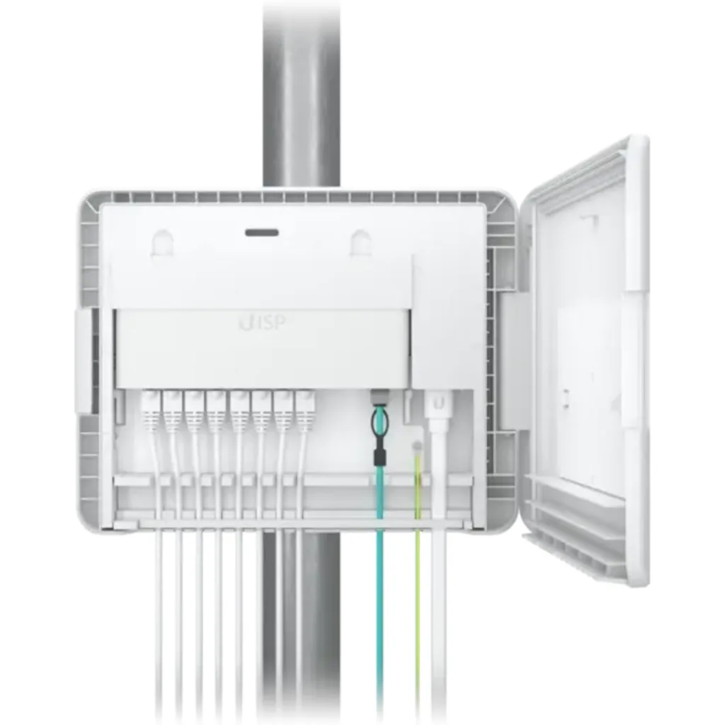 Imagen 7 de UBIQUITI Caja Exter IPX6 p/UISP-R p/UISP-S Muro Poste35-60mm 32x25x4cm