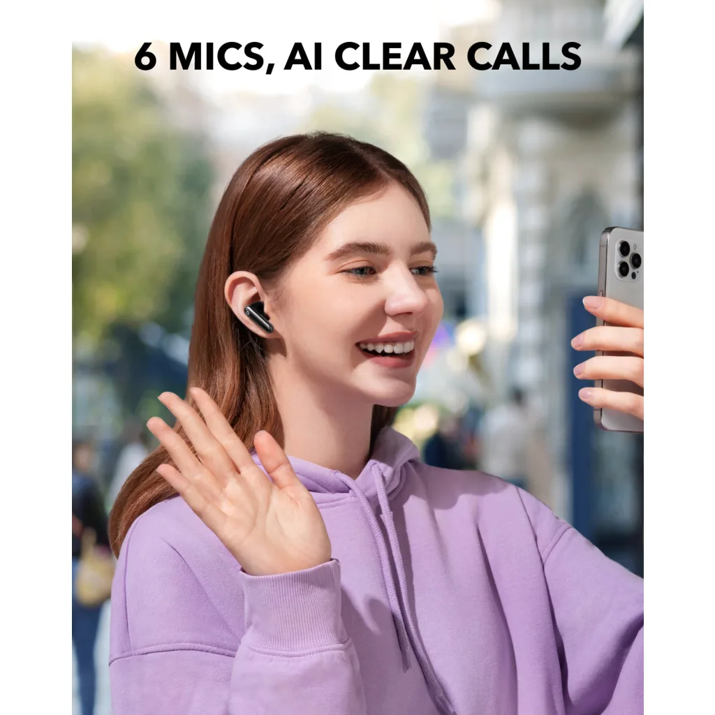 Imagen 7 de Audifono True Wireless Noise Cancelling P40i Soundcore negro 2