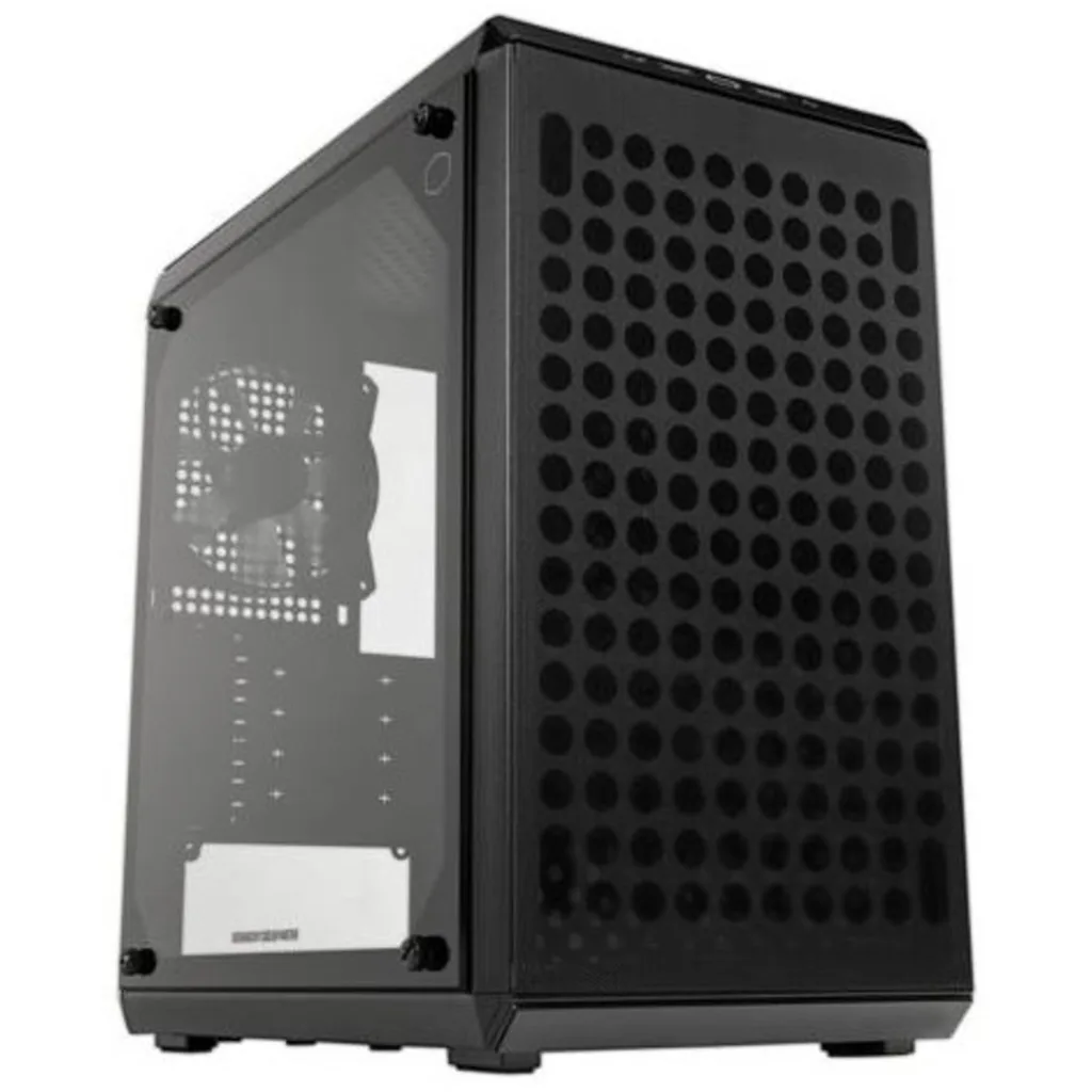 Gabinete MASTERBOX  Q300L V3 BLACK W/O HANDLEARGB