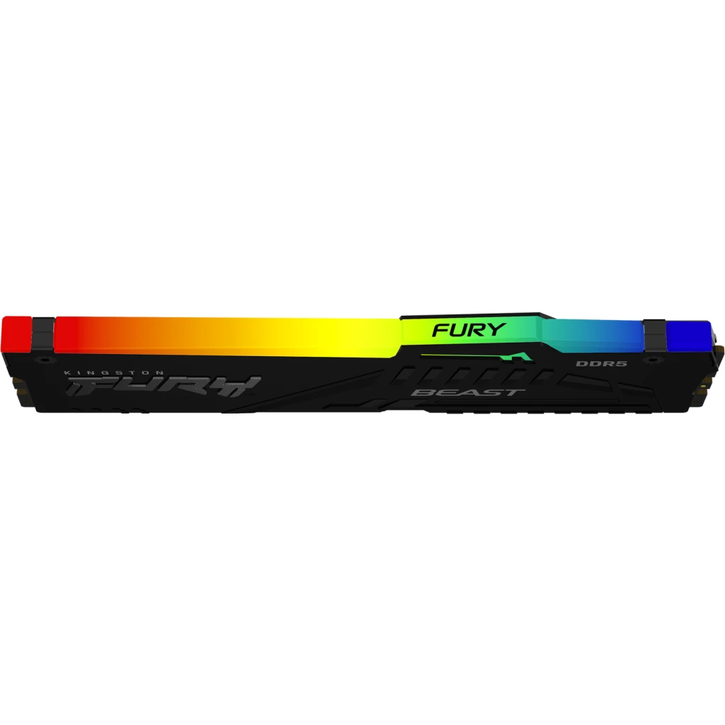 Imagen 3 de Memoria RAM 16GB DDR5 6400MHz DIMM CL32 1.4v 288p Kingston FURY Beast RGB Expo 