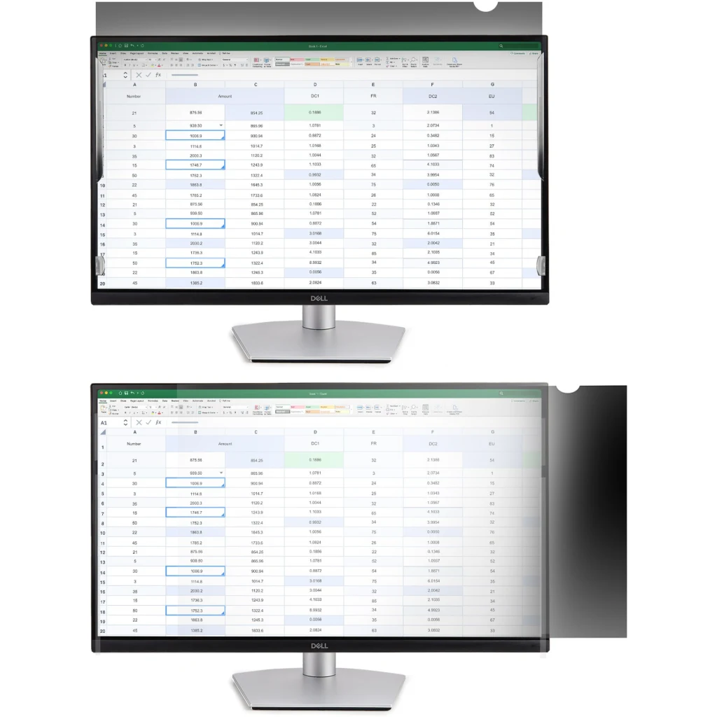 Imagen 3 de Filtro de Privacidad StarTech para Monitor de 22" 16:9 Antireflejo Vision +/- 30
