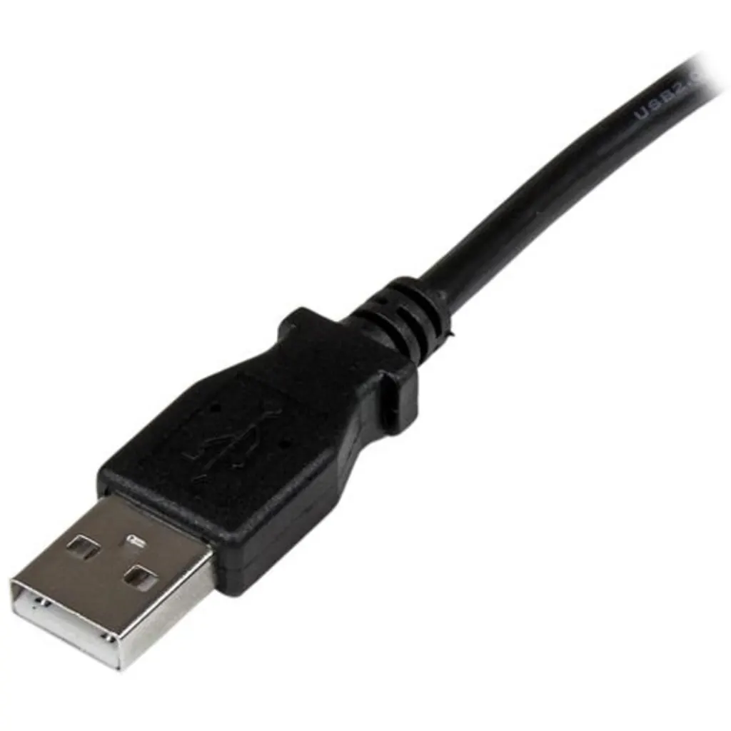 Imagen 1 de Cable USB A Macho a USB B Macho Conector Ángulo derecho Longitud 1 metro
