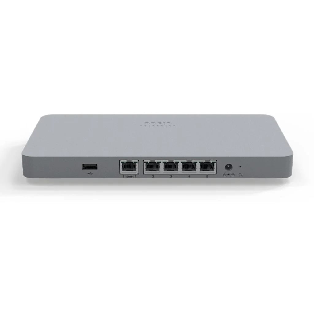 Imagen 1 de Router Cisco Meraki MX67, con Firewall MX67, Alámbrico, 450 Mbit/s, 4x RJ-45 USB