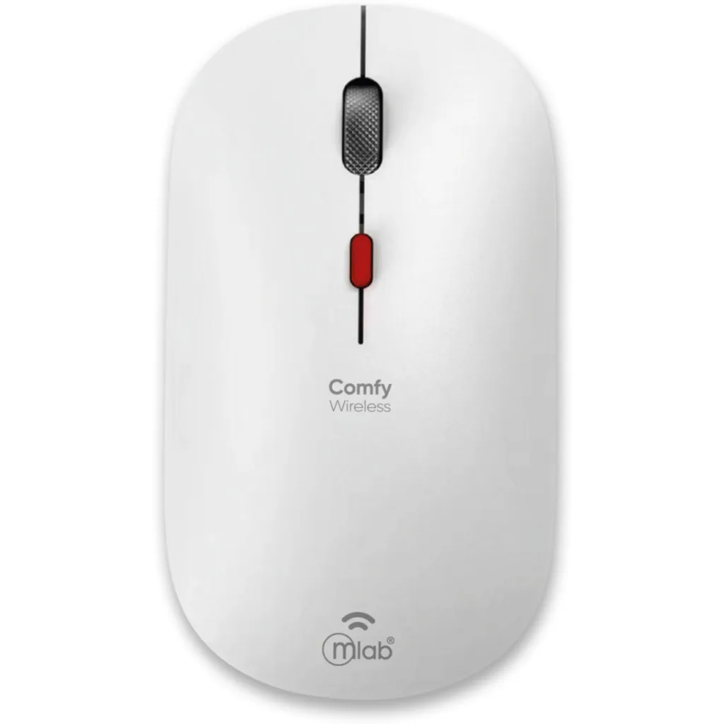 MLAB MOUSE BLUETOOTH + 2,4GHZ 1600DPI COMFY M60BT WHITE