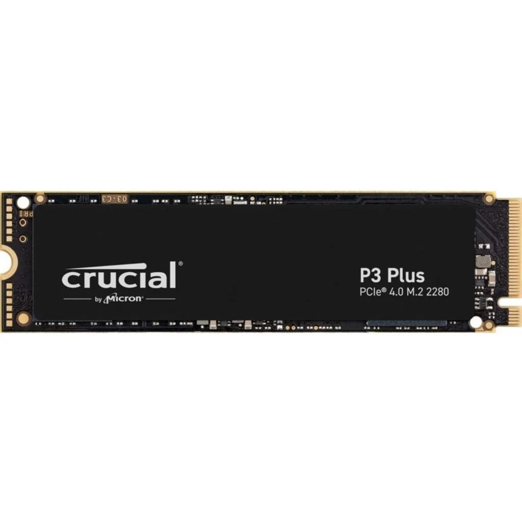 Imagen 0 de Unidad SSD Crucial P3 Plus 1TB M.2 22*80 PCIe4.0 x4 Lec5000MB/s Esc3600MB/s