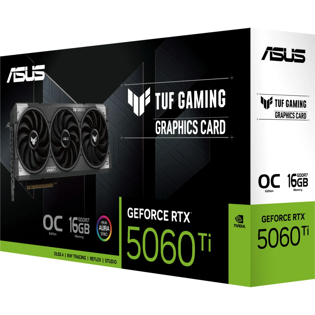 Imagen 10 de ASUS - PCI Express 5.0 - NVIDIA - NVIDIA GeForce RTX 5060 Ti - GDDR7 - HDMI / DisplayPort