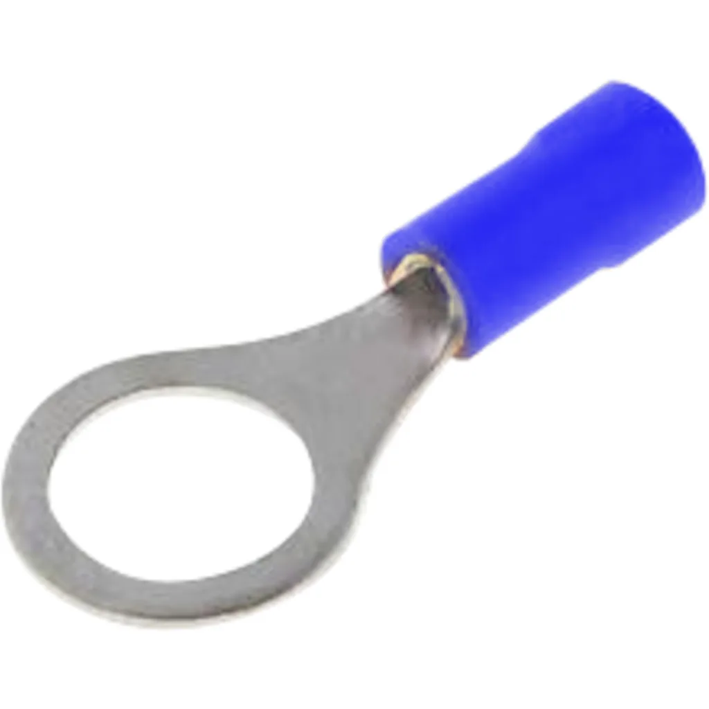 RV2-8 Ojo-8,4mm 1,5-2,5mm2-Cable 100-unids Conector Azul Aislado PVC