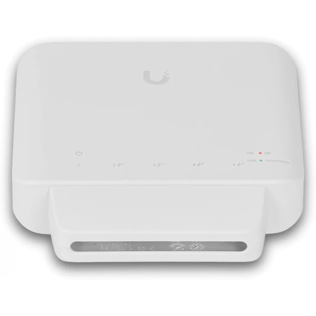 Imagen 8 de Switch Ubiquiti UniFi USW-FLEX, Conmutador,Gesti.4 x 10/100/1000 PoE+1x*10/100/1