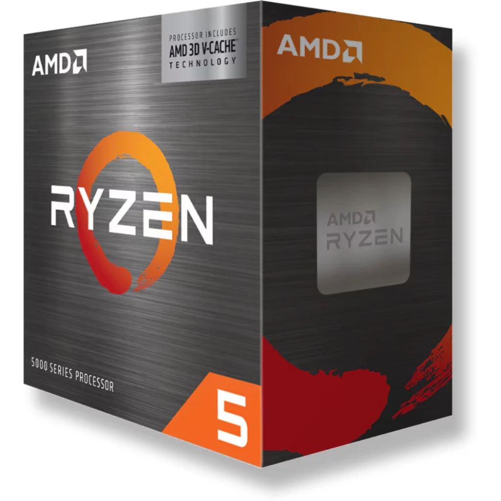 CPU AMD Ryzen 5 5500X3D 3.0-4.0GHz Turbo 96MB L3, 6 Núcleos SKT AM4 Sin Gráficos