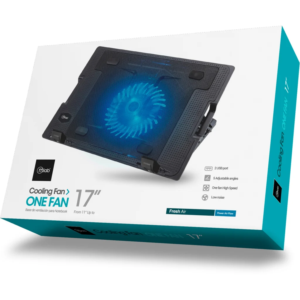 Imagen 2 de MLAB BASE VENTILADOR NOTEBOOK ONE FAN 17