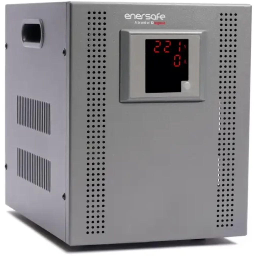 Estabilizador de Voltaje Monofasico (1:) Potencia 5000VA/4500W Factor Potencia 0,9 ·Función “Retardo de Encendido”(Time Delay)