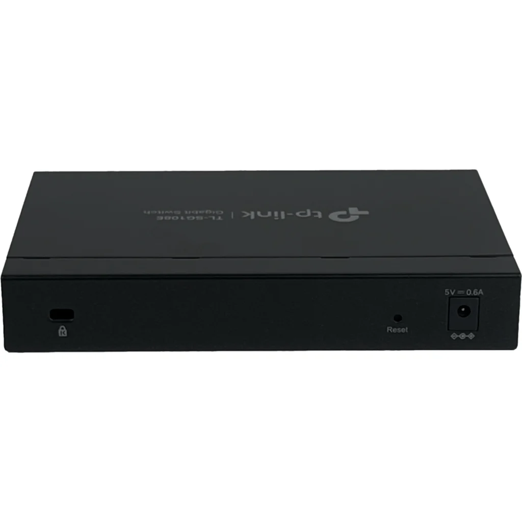 Imagen 3 de Switch TP-Link TL-SG108E 8-1000 Metálico Switch Smart Fuente 9V 