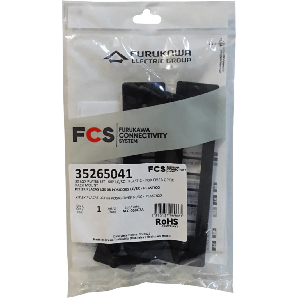 FURUKAWA 3 placas plasticas 3x8-posiciones LGX para DIO B48 35265041