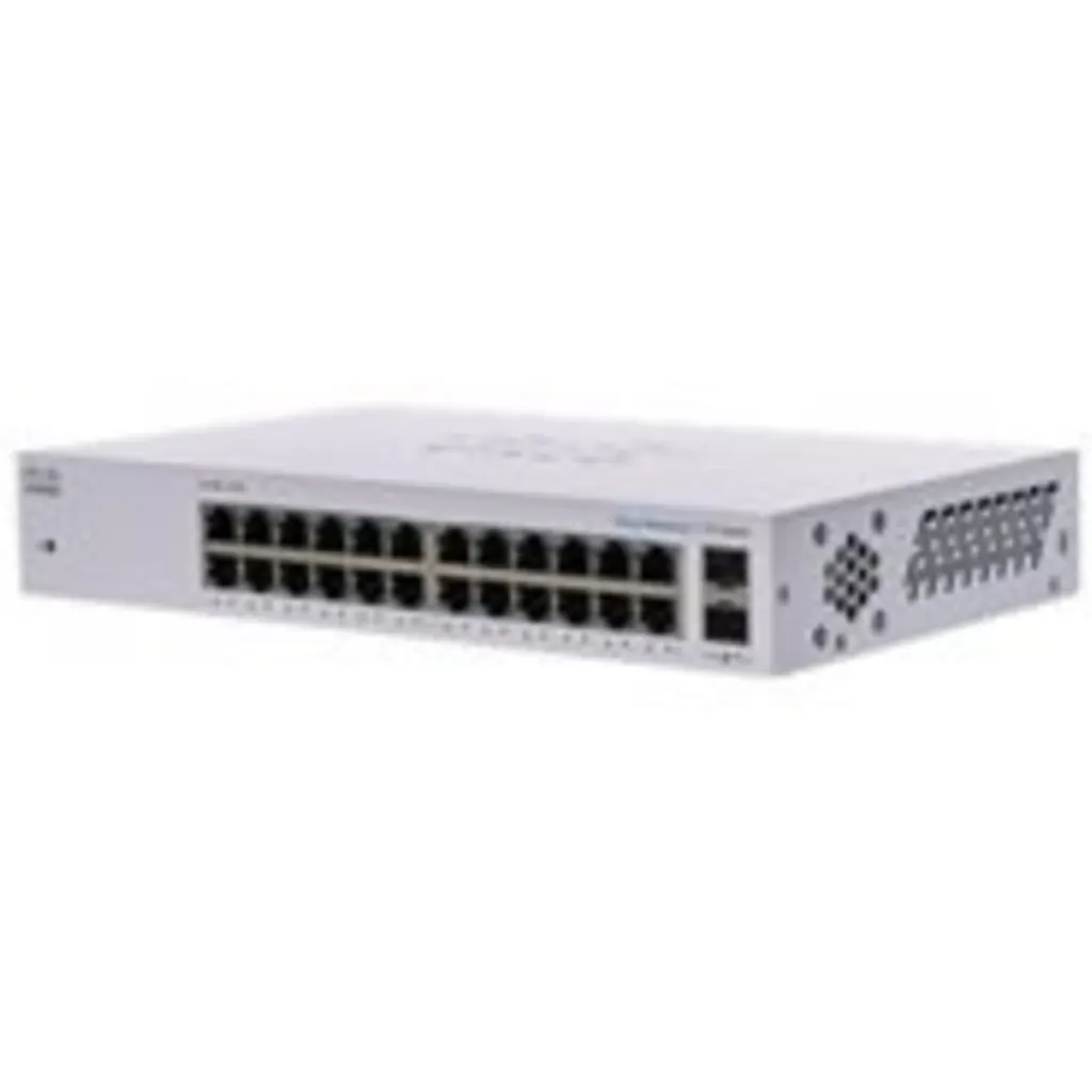 Imagen 1 de Switch Cisco Gigabit Ethernet Business 110, 24 P 10/100/1000Mbps+2 P SFP 48 Gb/s