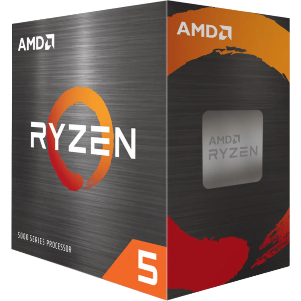 Imagen 1 de CPU AMD Ryzen 5 5500 3.60-4.20GHz Turbo 16MB L3 6 Núcleos Skt AM4 Sin/Grf