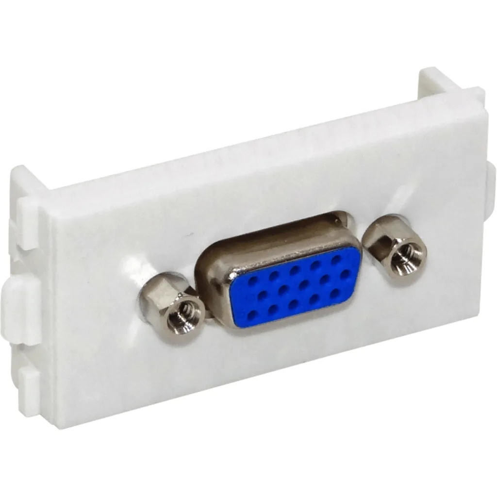 Modulo VGA-HH DB15-Hembra-Hembra DE-15/HH 2-HD15-3-Filas p/FQ1-FQ2-FQ3