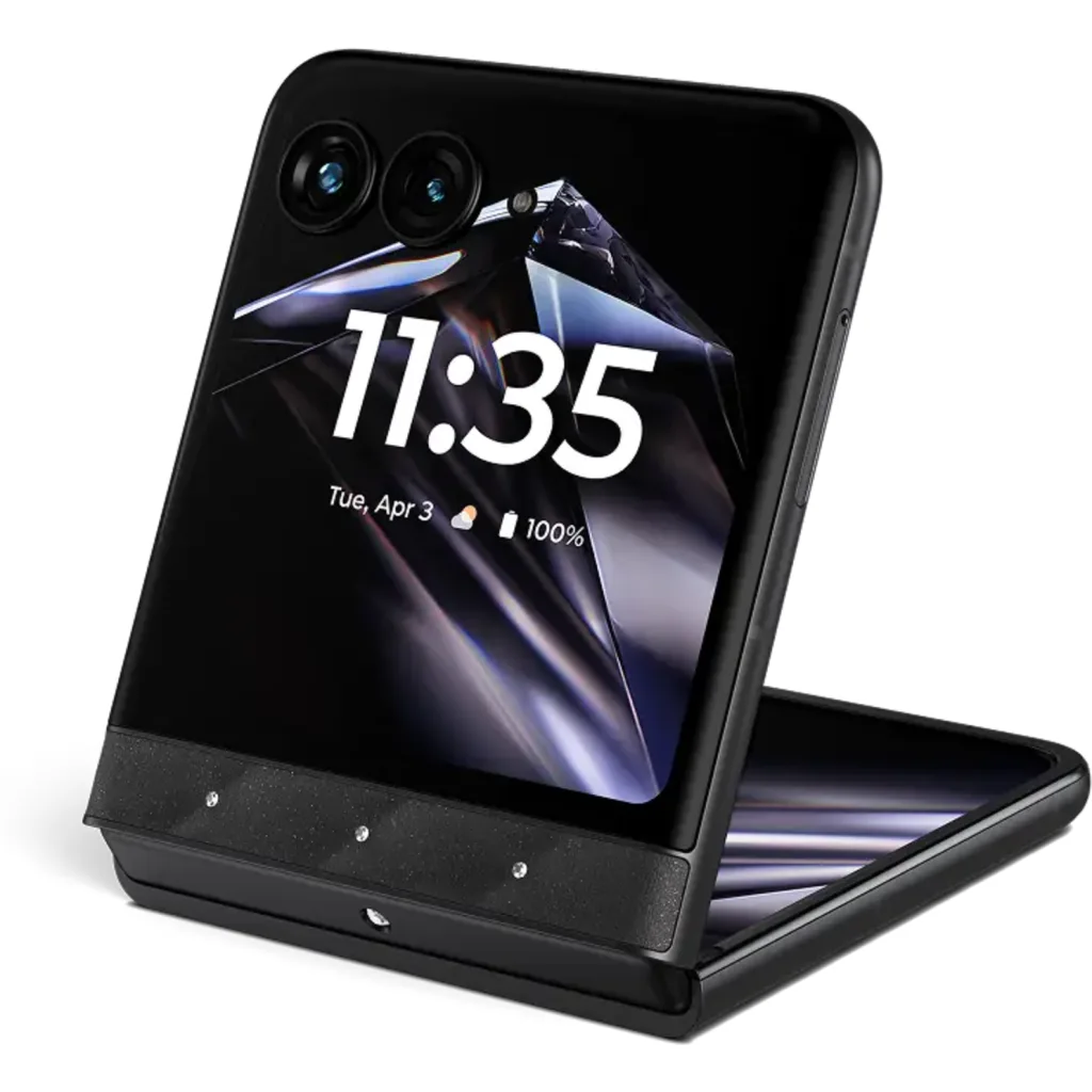 Imagen 2 de Motorola - 12 GB Razr 70 - Smartphone - Swarovski Black