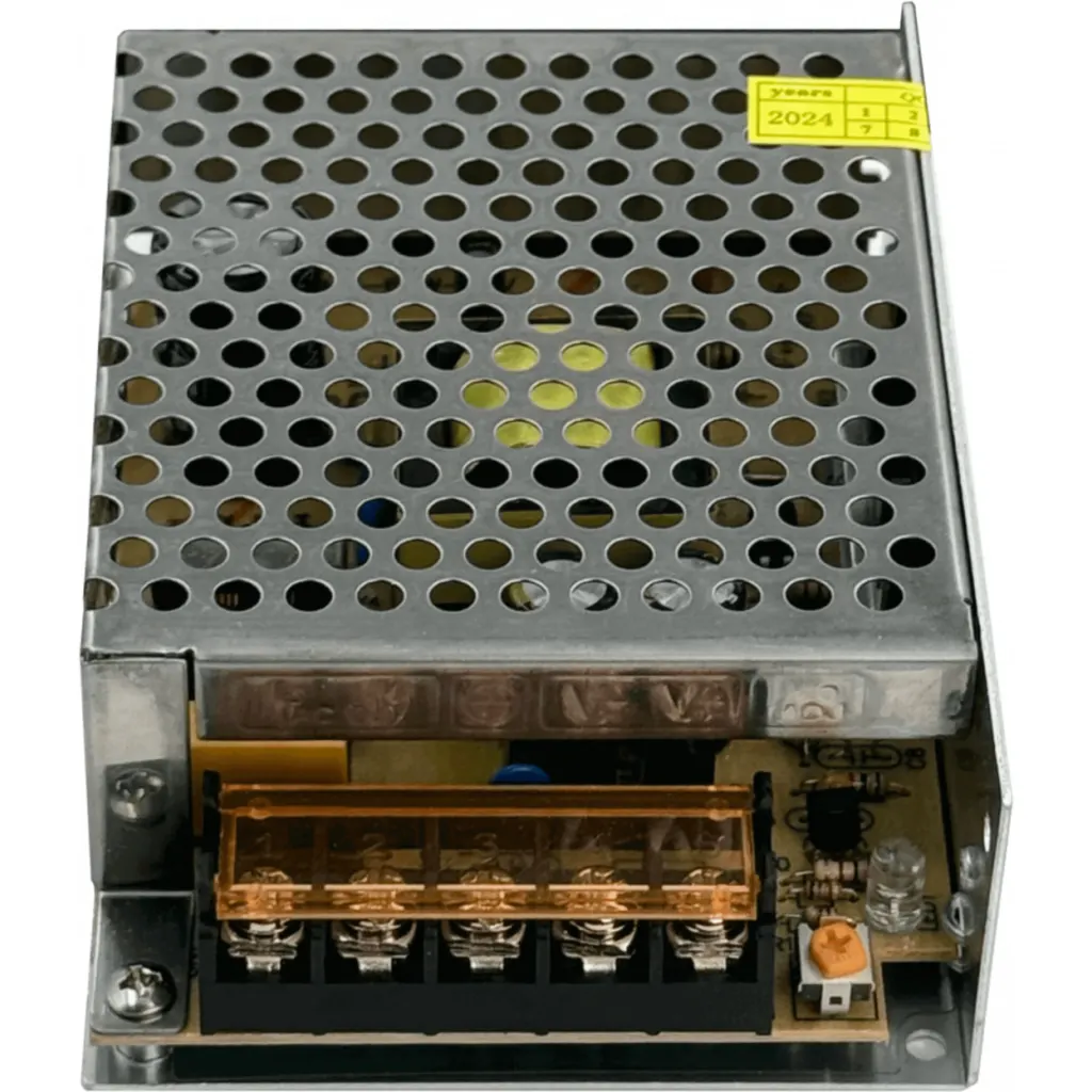 Imagen 1 de 12VDC 5A 60W Open-Frame Fuente Poder Interior IP20 Ajustable 100-240V
