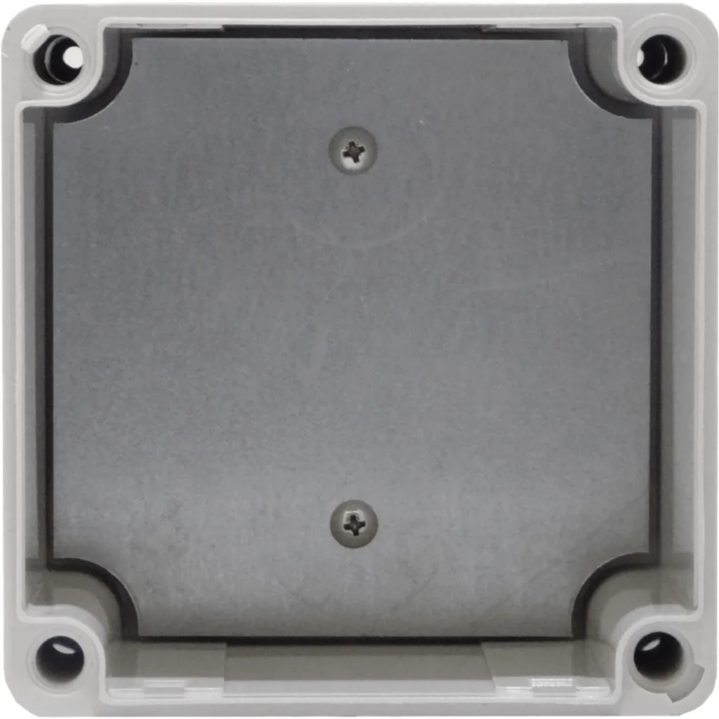 Imagen 2 de TIBOX 125x125x100mm Tapa-Gris Caja Gris Plastica IP66 RoHS