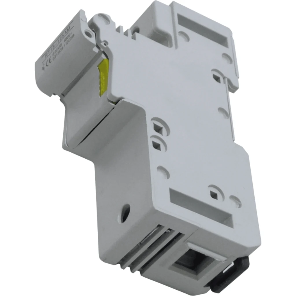 1x125A 22x58mm 690V Base p/Fusible Cilindrico en Riel Din RT18-125AM
