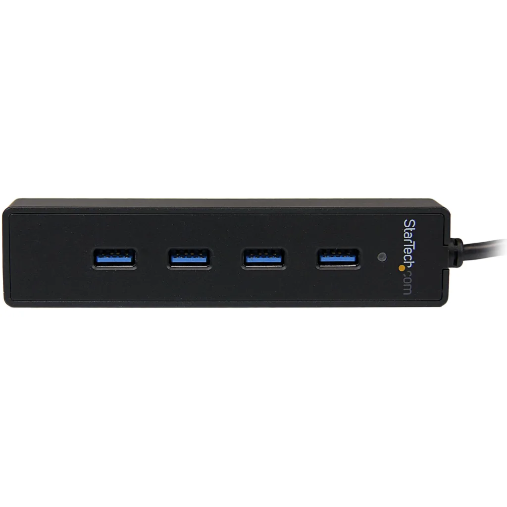 Imagen 1 de HUB USB 3.0 StarTech a 4 Puertos USB 3.0 (3.1 Gen 1) SuperSpeed Cable 25cm Negro