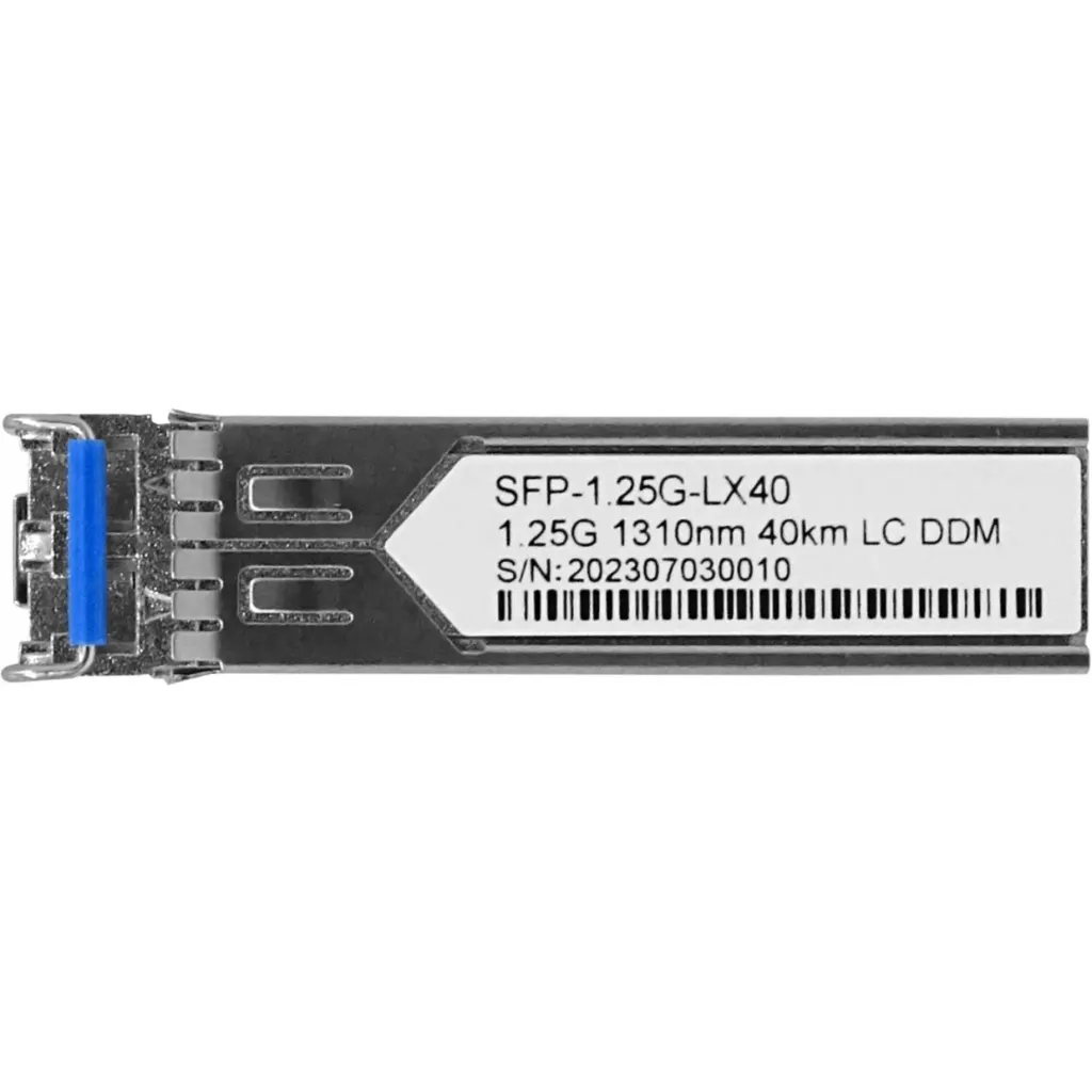 Modulo SFP Mikrotik SM 2-LC 40KM 1310NM 1.25GBPS GIGABIT FIBRA OPTICA