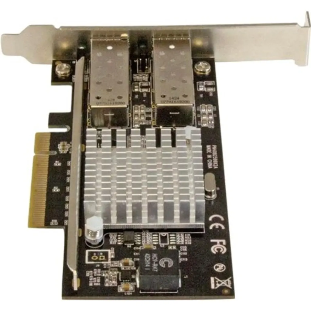 Imagen 3 de Tarjeta Startech PCIe a 2 Puertos Fibra 10G Network SFP+ Chipset Intel 82599