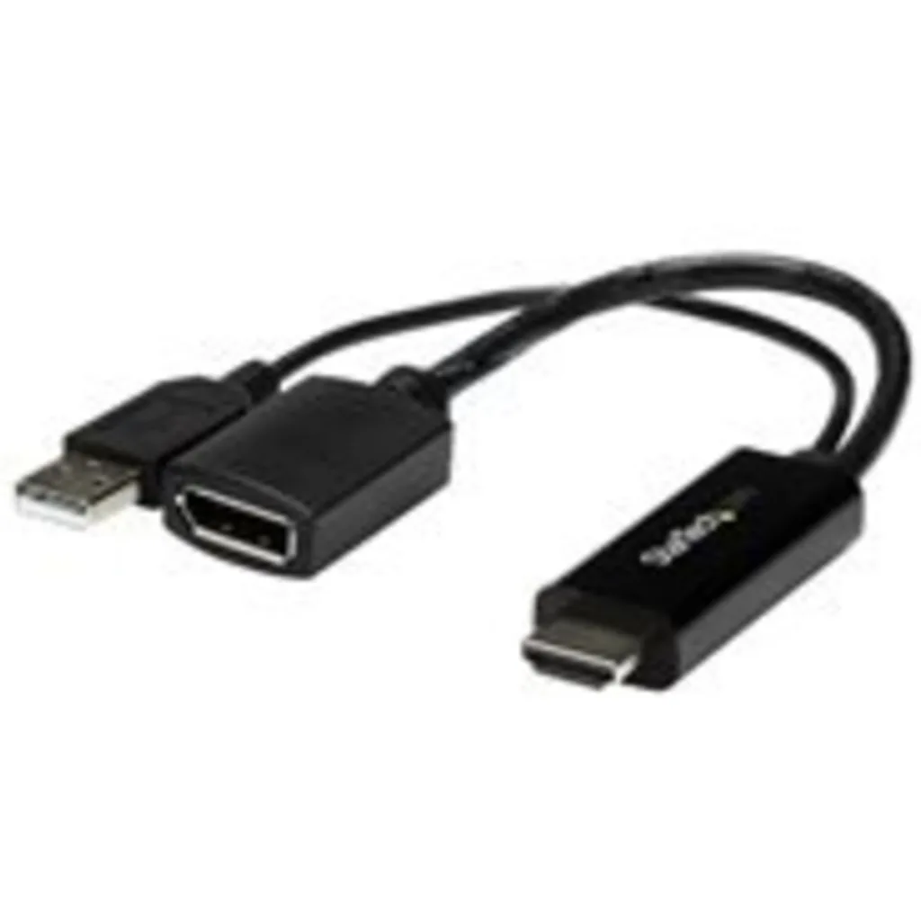 Adaptador Startech HDMI a DisplayPort USB 4K 3840*2160 Pixeles USB-C