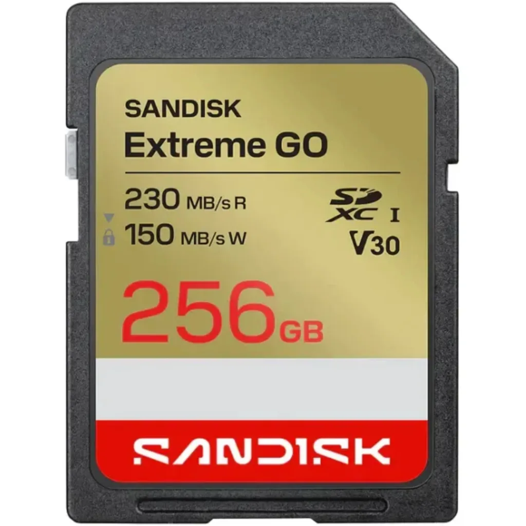 SanDisk Extreme SD UHSI C10 U3 V30 256GB