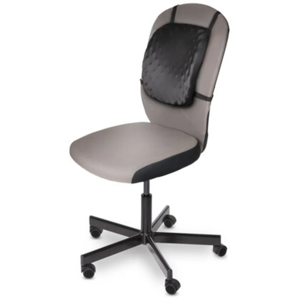 Cojin Lumbar Kensington c/Superficie Relajante Material Licra Color Negro