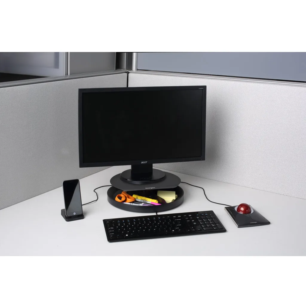 Imagen 1 de Base para Monitor Kensington SmartFit Spin2 Giratorio 360° p/ monitor hasta 24" 