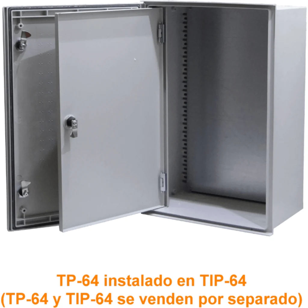 Imagen 3 de TIBOX 564x345mm Contrapuerta Metalic p/Tablero Gabinete 600x400 TIP-64